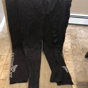 Black tights bundle size large